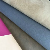 Synthetic Yangbuck PU Leather for Shoes Boots Making Hw-975