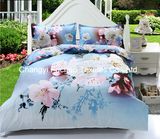 New Brand 2017 Microfiber 3D Flower Bedding Set China Supplier