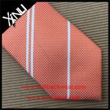 Mens Fashion Stripe Silk Woven Necktie