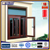 Aluminum Frame Casement Windows with Tempered Glass