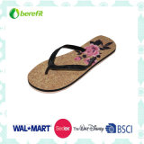 Women's Slippers with EVA Sole and PVC Straps, Beautiful Printing