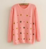 100% Woolen Material Fashion Girl Sweater