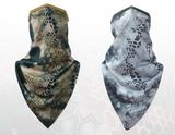 Python Line Skull Design Printed Scarf