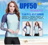 Breathable Lycra Long Sleeve Laday's Swimwear &Diving Suit (CL-729)