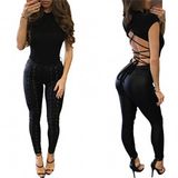 Fashion Women Preppy Style Sexy Slim Jegging Pants