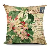 Decorative Cushion Transfer Printed Fashion Print Pillow (SCU-028)
