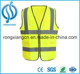 Custom Children Garment Orange Reflective Safety Kids Vest for Traffic