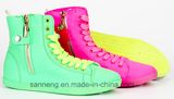 2016ss Women Shoes Leisure Shoes with PVC Injection Outsole (SNC-49010)