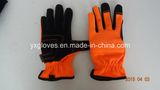 Synthetic Leather Glove-Working Leather Glove-Cheap Glove-Labor Glove-Machanic Glove