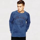 Regular Fit Jersey Fabric Sweat with La Print