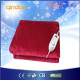 Newest Arrival ETL Approval Comfortable Velour Fleece Electric Throw Blanket