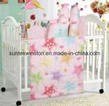 Comforter Set for Babies 4 PCS 1PC Comforter 1PC Pillow Case 2PCS Bolster 100% Polyester