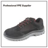 Black PU Injection Steel Toe Brand Safety Shoes