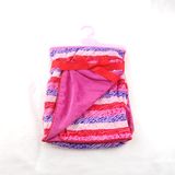 Printed Micro Mink Minky Back Baby Blanket Cr100