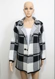 Ladies Fashion Acrylic Knitted Cardigan Sweater (YKY2005)