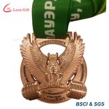 Custom Design 3D Logo Engraving Metal Medal