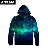 Customized Digital Printing Starry Sky Women Hoodies (HD011)