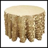 Wedding Taffeta Circle Lace Fabric for Chair Table Decorative Table Cloth Fabric