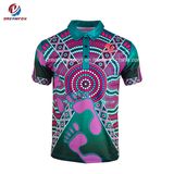 Design Your Own Club Polo Shirt Custom Sportswear Sublimated Polo Shirt
