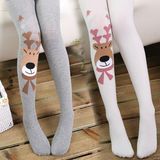 Children Kids Cotton Tights with Animal Pattern (TA607)