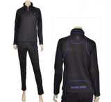 Women Polyester Jogging Suit Sport Tracksuit