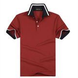 Striped Collar Fashion Man Polo Shirt