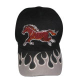 Custom Cap with Horse Logo to Front BB239