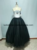 2017 A-Line Black Prom Evening Dresses S37