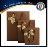 2017 Hot Sale Custom Paper Gift Bag with Bow