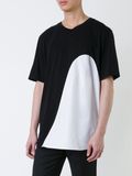 Short Sleeve Men Round Neckline Tee Shirt