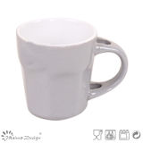 Grey & White Pumpkin Ceramic Mug
