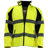 Outdoor High Visibility Safety Jacket Reflective Stripes Uniform Winter Jacket