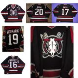 Customize Whl Red Deer Rebels Jeff Smith Stuart Hockey Jerseys