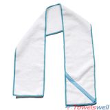 Lengthen Microfiber Terry Sports Towel with Zipper Pocket