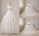 Real Photos Sweetheart Long Tail Ball Gown Wedding Bridal Dresses