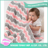 Comfortable High Quality Wool Yarn Knitted Children Blanket