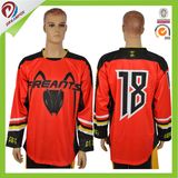 Quick Dry Custom Logo Sublimation Hockey Jersey