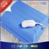 4 Heat Settings and Ce-GS-CB-RoHS Approved Blue Polyester Electric Blanket