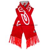 Double Layer Team Canada Reversible Fan Knit Scarf (CPAS-1001)