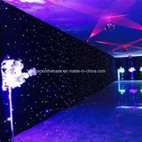 Event Backdrop LED Star Light Curtain Dance Stage Decoration