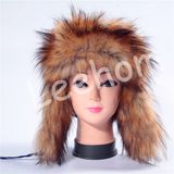 Plush Winter Fleece Hats with Earflaps