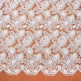 L20010 Fashion Milk Silk Embroidered Lace Fatory Price Lace Fabric for Dress Making