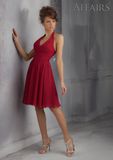 Discount Halter Bridesmaid Fashion Dresses (FD14005)