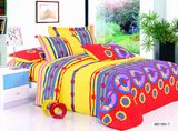 74GSM Pigment Printed Microfiber Fabric, Bedding Sheet Fabric for Home Textile