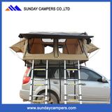 Camping Waterproof Double Ladder Family Safari Car Roof Top Tent