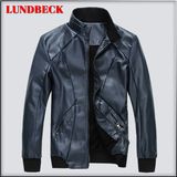 Men PU Jacket in Good Quality Fashion Coat