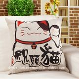 Competitive Quality& Price Fashionable Printed 100% Cotton Cushion