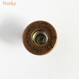 Single Hole Metal Jeans Button with Customized Alloy Cap