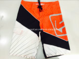Oeko-Tex Flat Waist Polyester Contract Color Men Board Short Swimwear