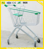 Shopping Trolley with Babyseat for Supermarkt, Wholesale, Retail, Style Customized